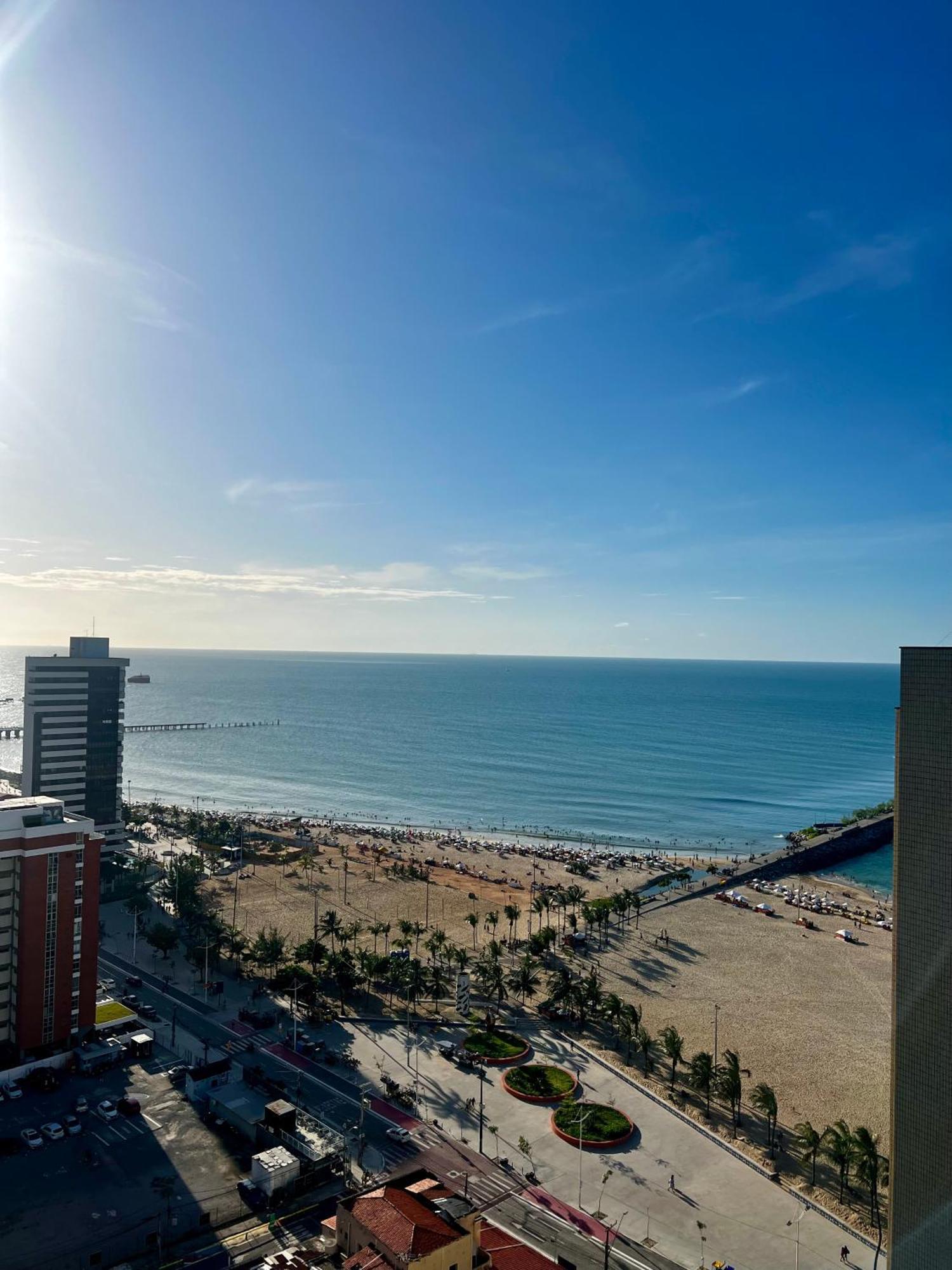 Flat Praia De Iracema Vista Mar Fortaleza  Esterno foto