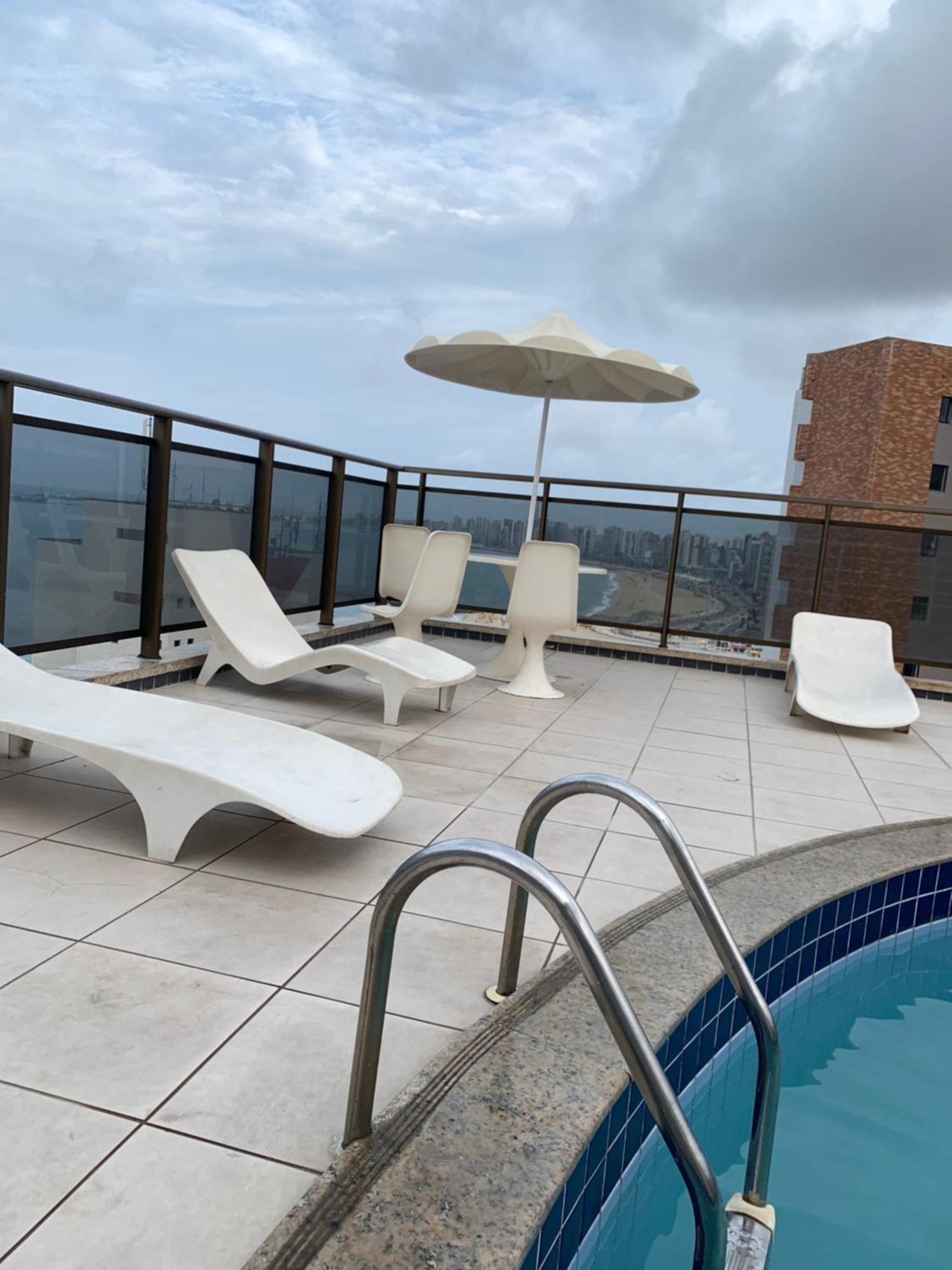 Flat Praia De Iracema Vista Mar Fortaleza  Esterno foto